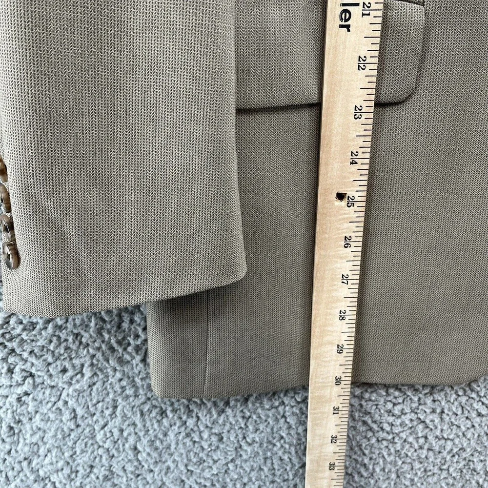 Joseph Abboud‎ Sport Coat Mens 39R Tan Wool Twill Classic Blazer
